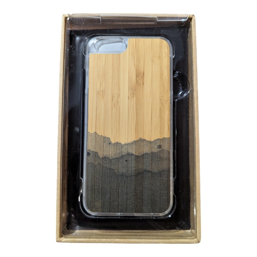i7. Recover Genuine Wood Bamboo Case For Iphone 6/6s - Brown Wood